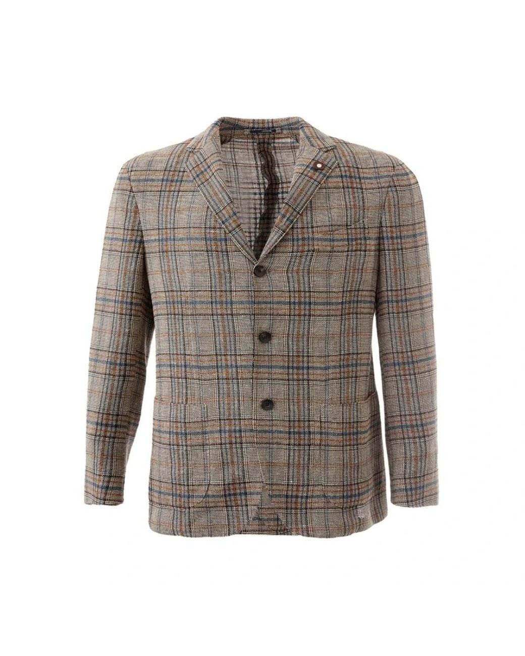 Lardini Gray Blazers for men