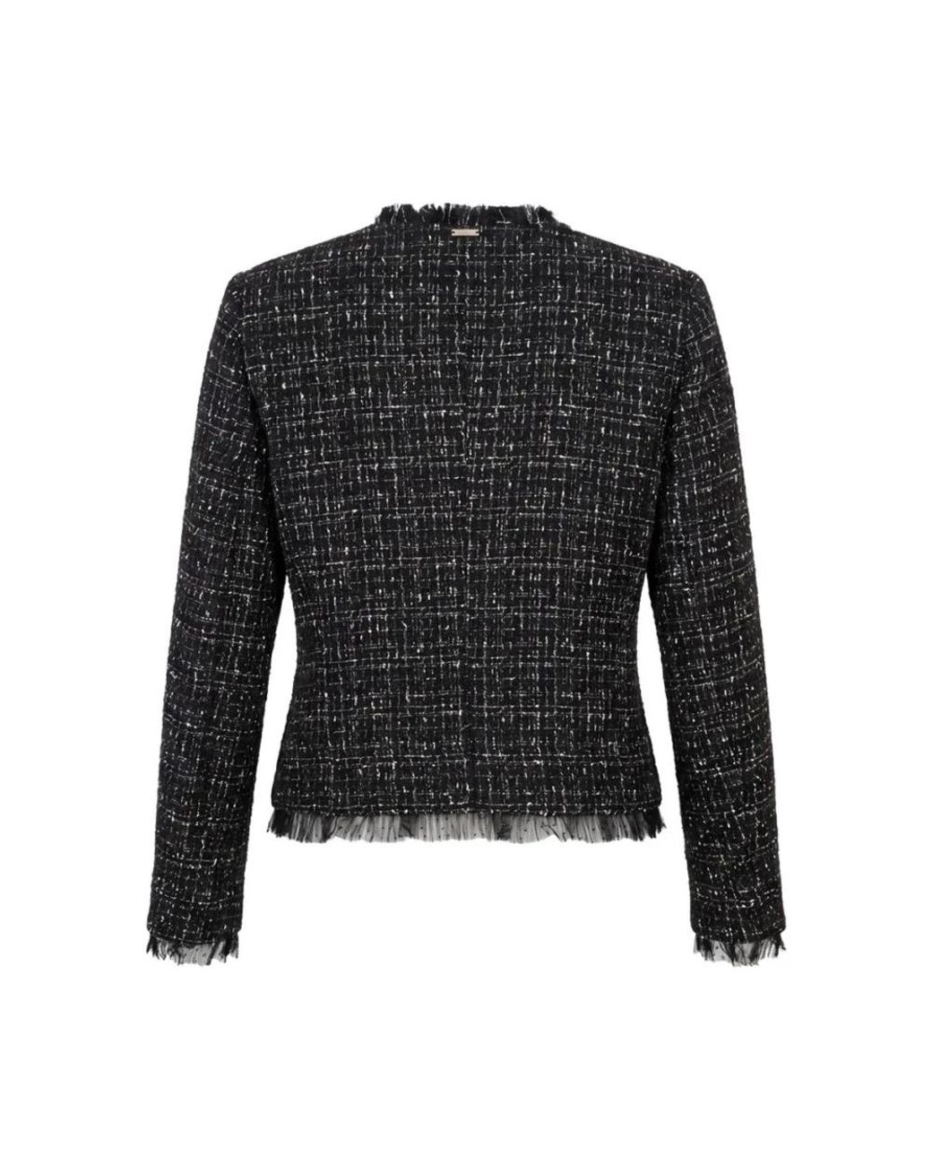 Twinset Black Tweed Jackets