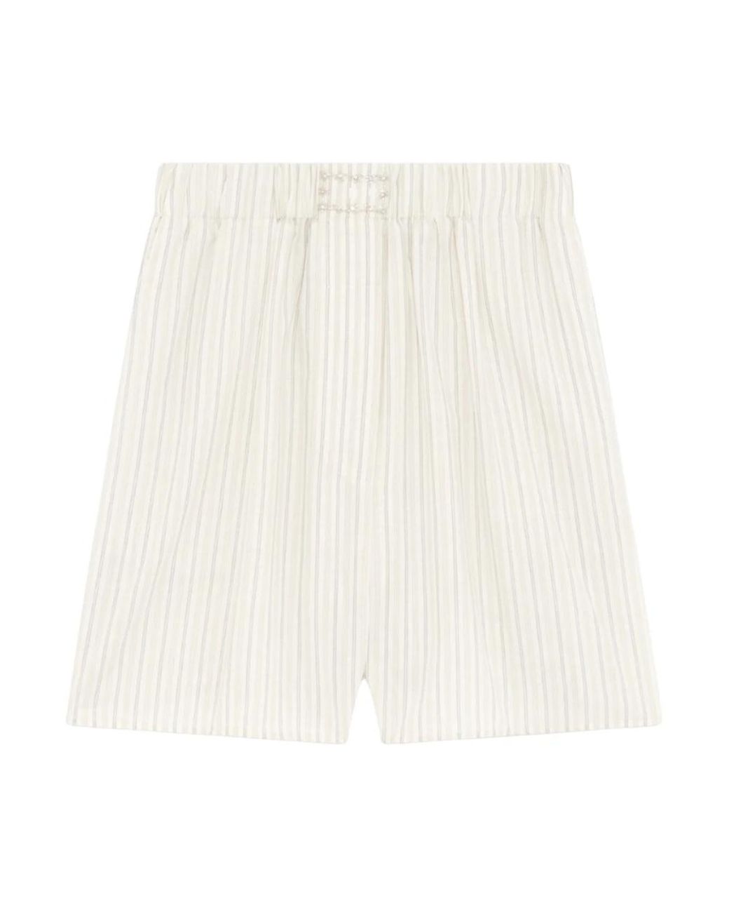 IRO White Short Shorts