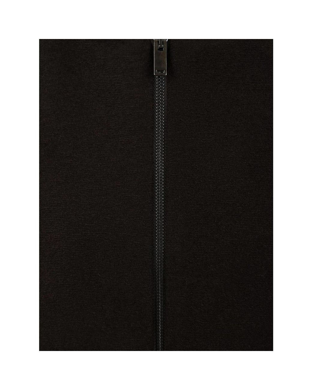 Douuod Woman Black Zip-Throughs