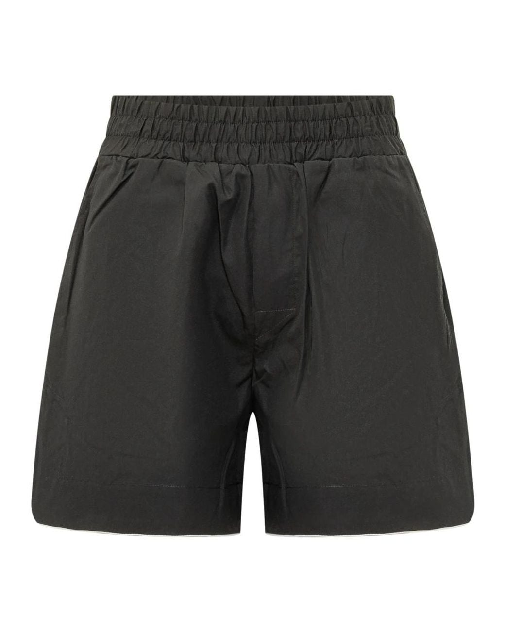 Palm Angels Black Casual Shorts