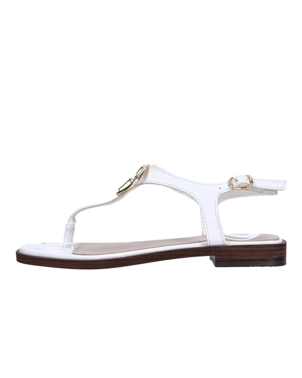 Guess White Flat Shoes