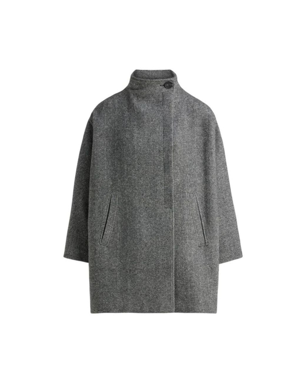 Margaux Lonnberg Gray Single-Breasted Coats
