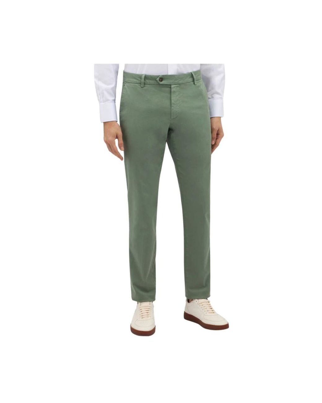 Brooks Brothers Green Chinos for men
