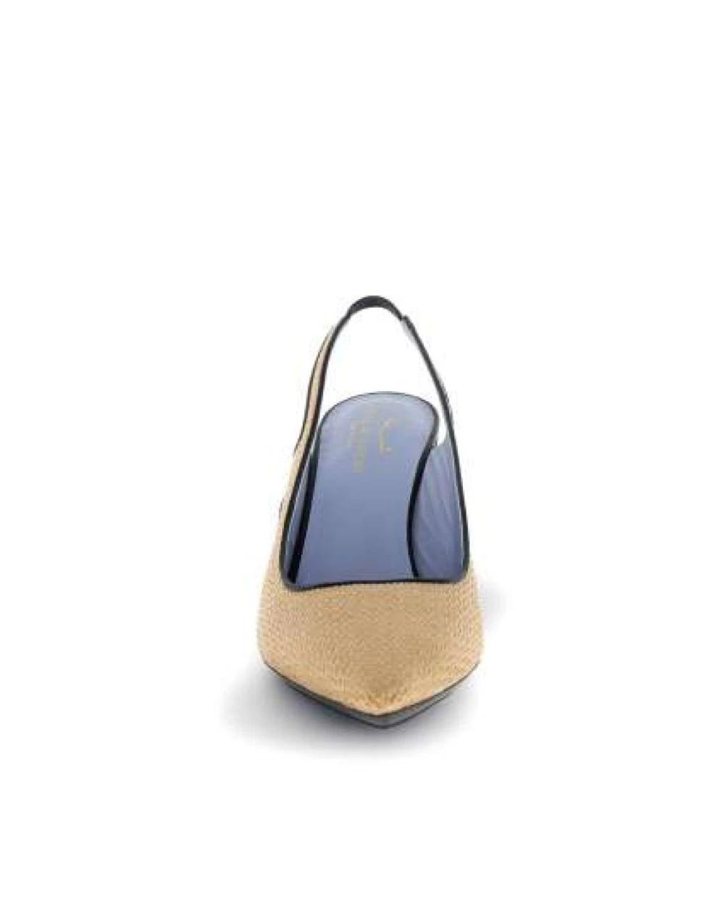 Voile Blanche Blue Slingback
