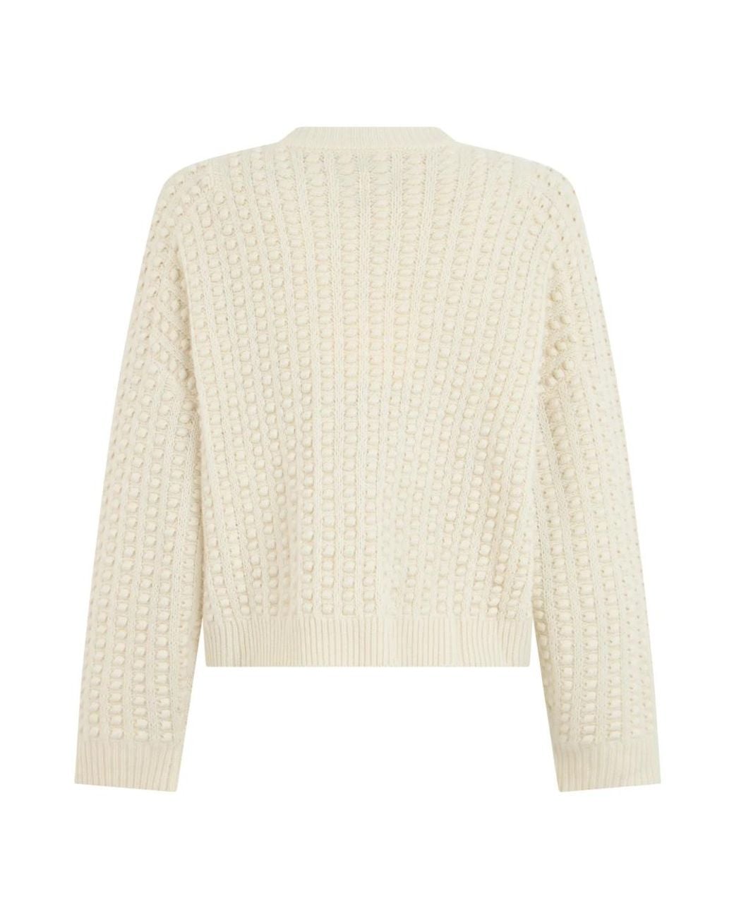 Loulou de Saison White Cashmere Knitwear