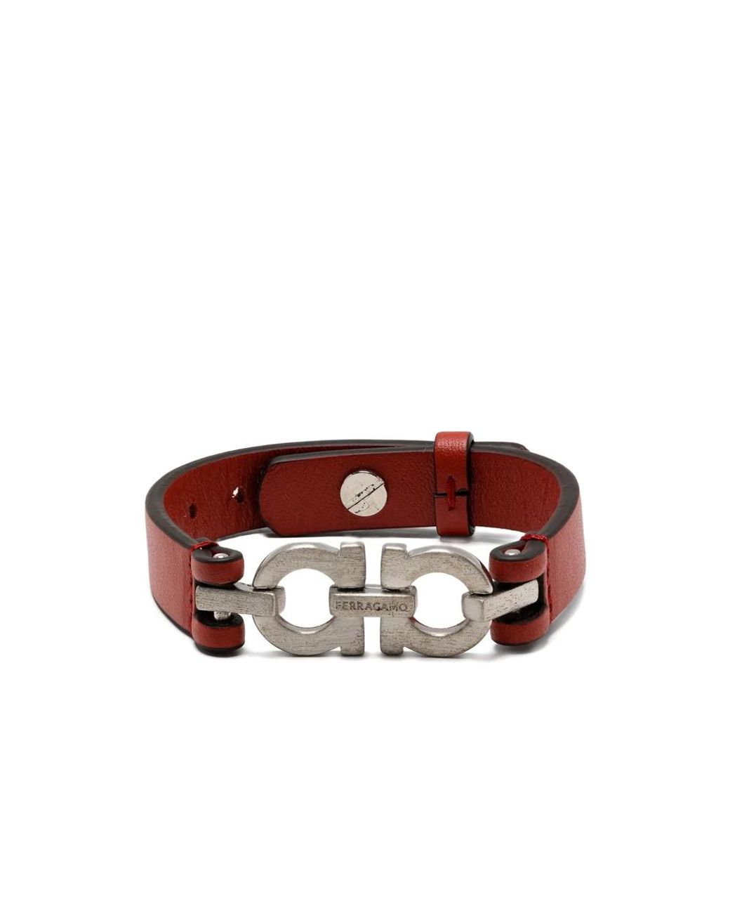 Bracelets Ferragamo pour homme en coloris Brown