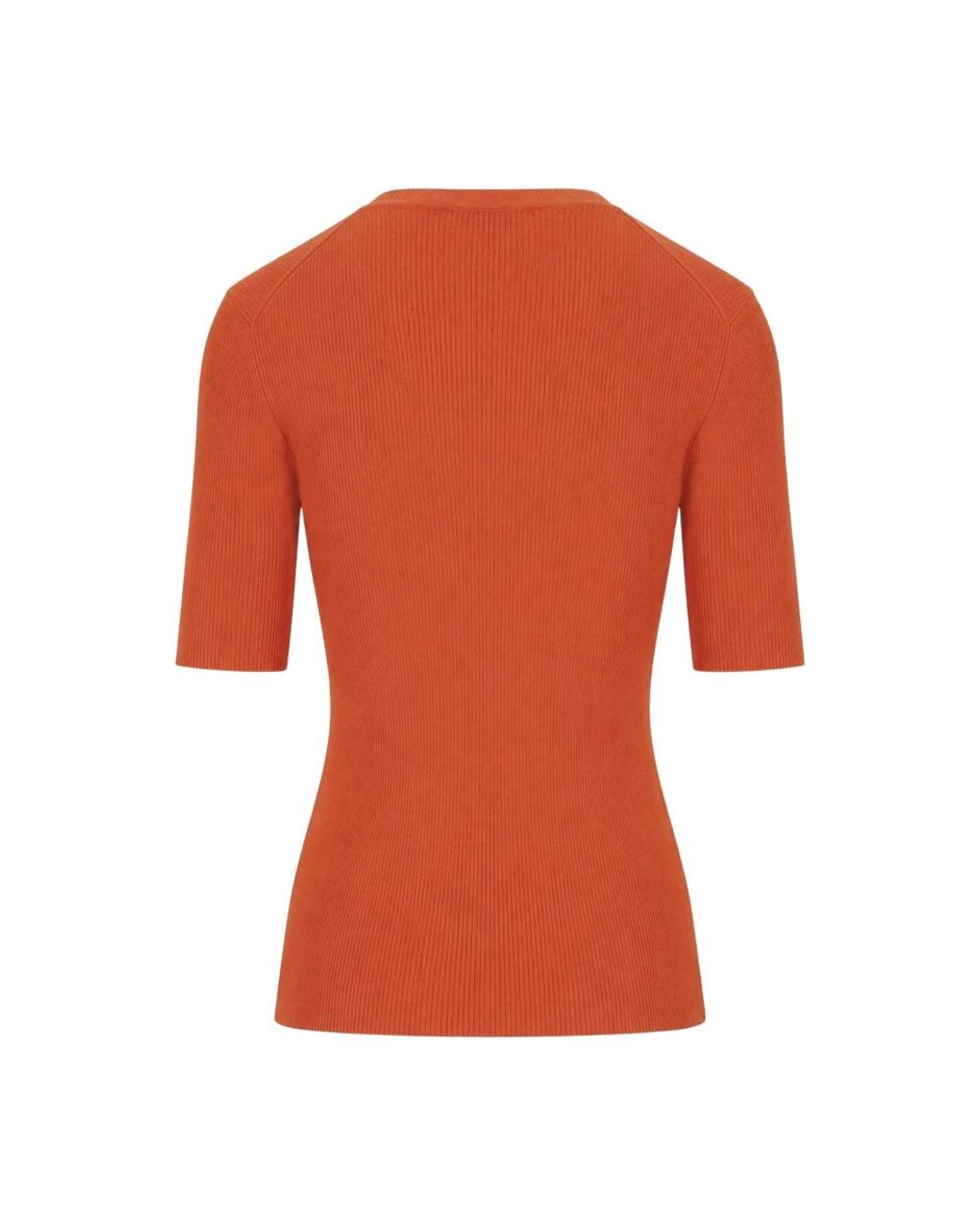 P.A.R.O.S.H. Orange Round-Neck Knitwear