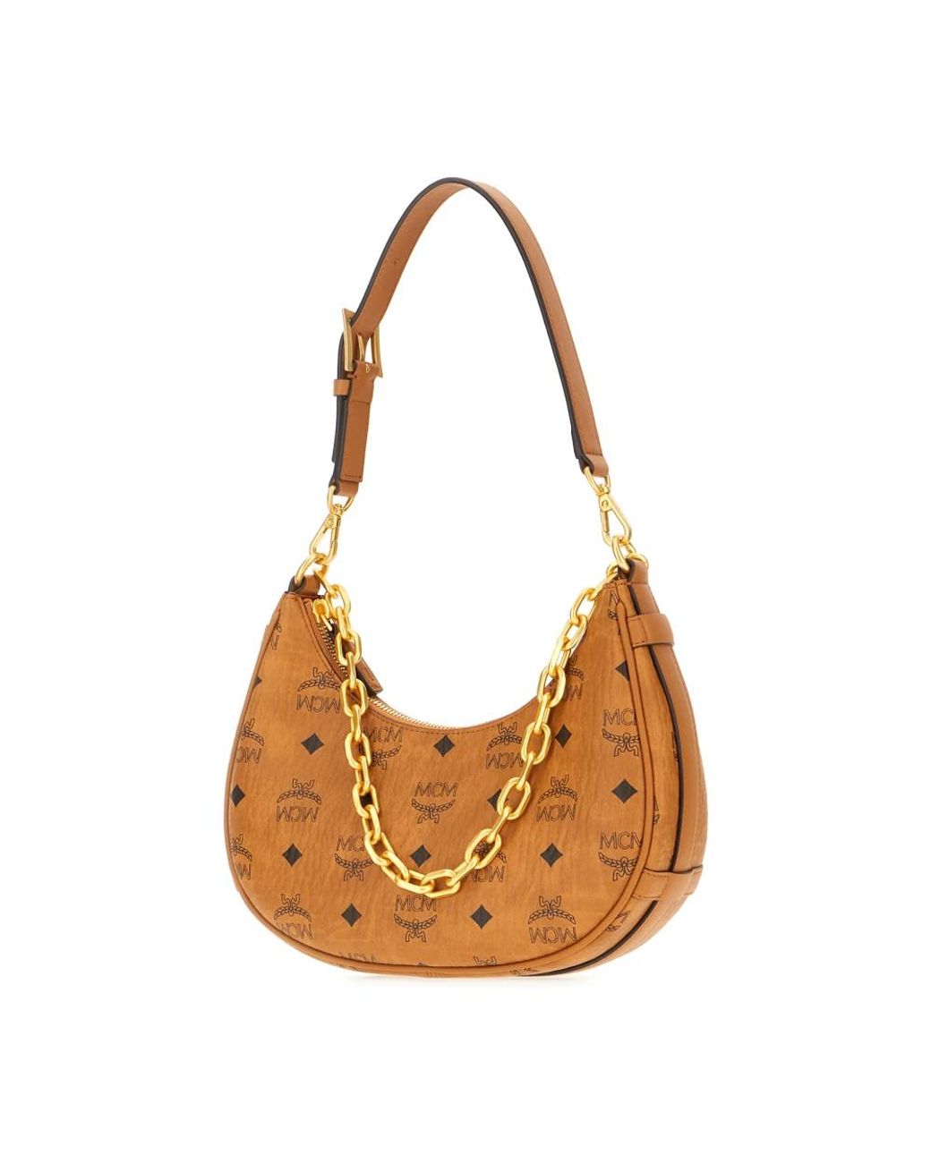 MCM Orange Schultertaschen