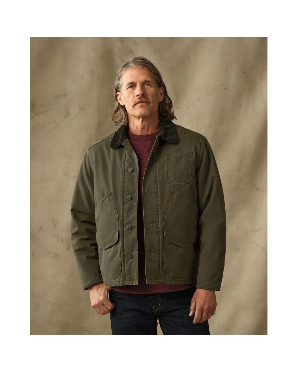 Light Jackets di Filson in Green da Uomo