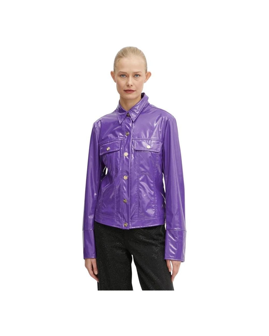Light Jackets Silvian Heach en coloris Purple