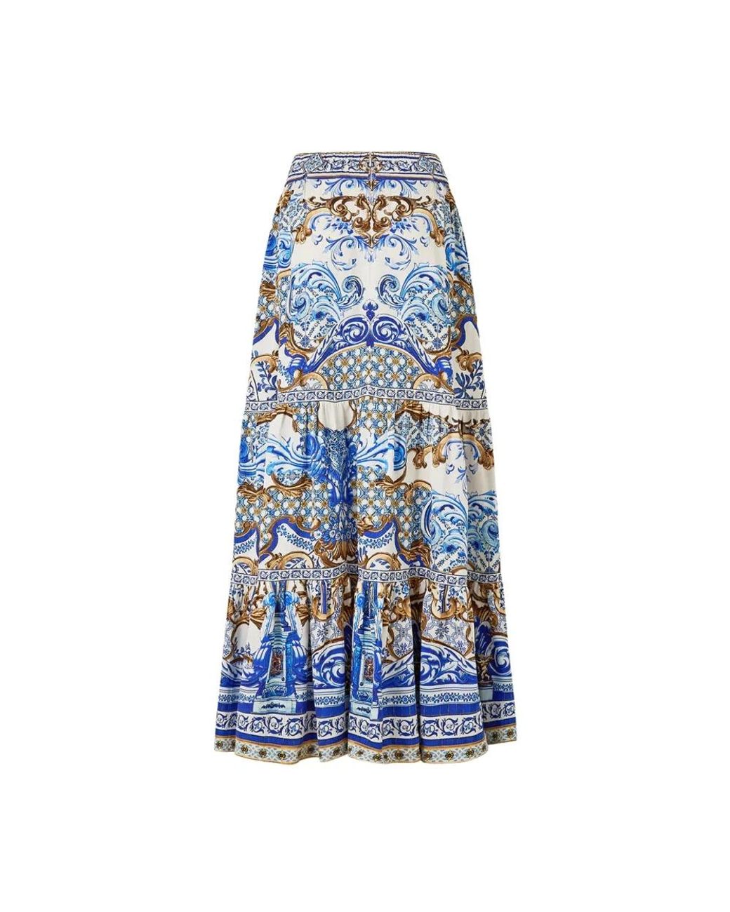 Camilla Blue Maxi Skirts
