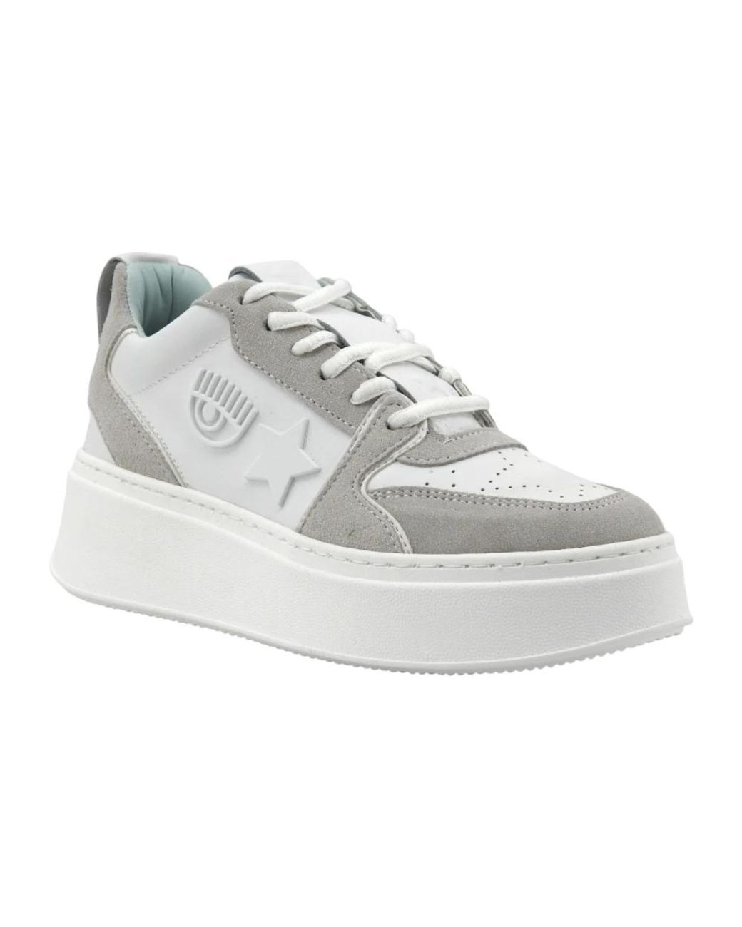 Chiara Ferragni Gray Sneakers