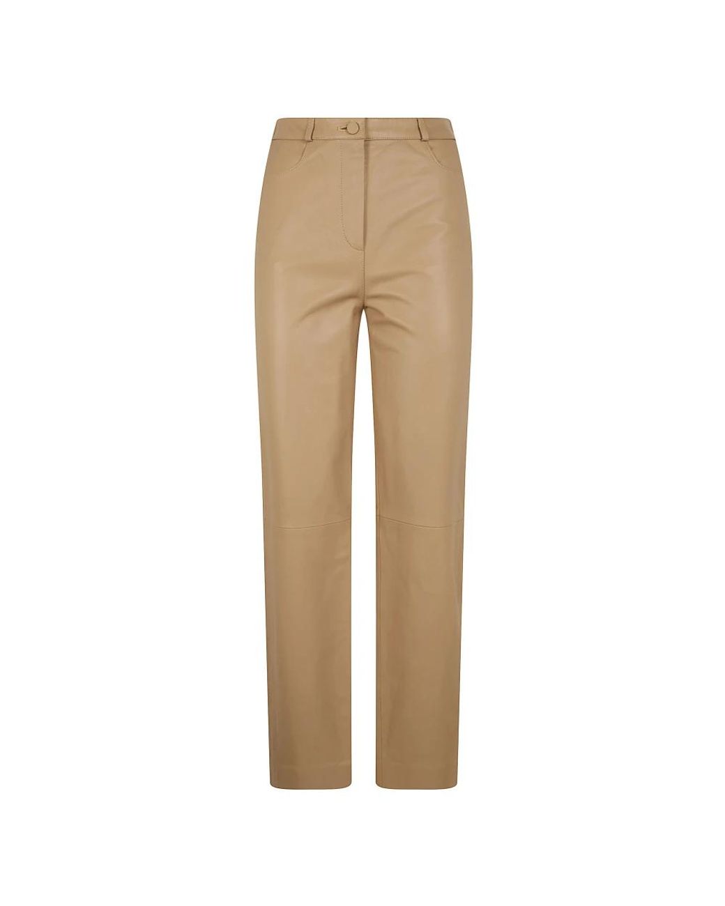 Loulou de Saison Natural Leather Trousers