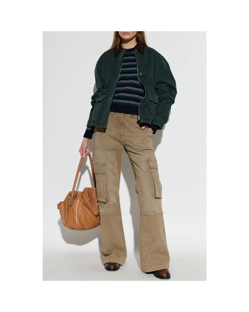 Denim Jackets Acne en coloris Green