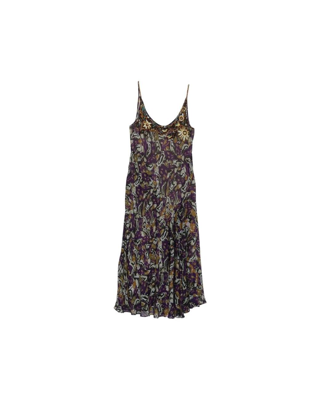 Dries Van Noten Purple Dresses