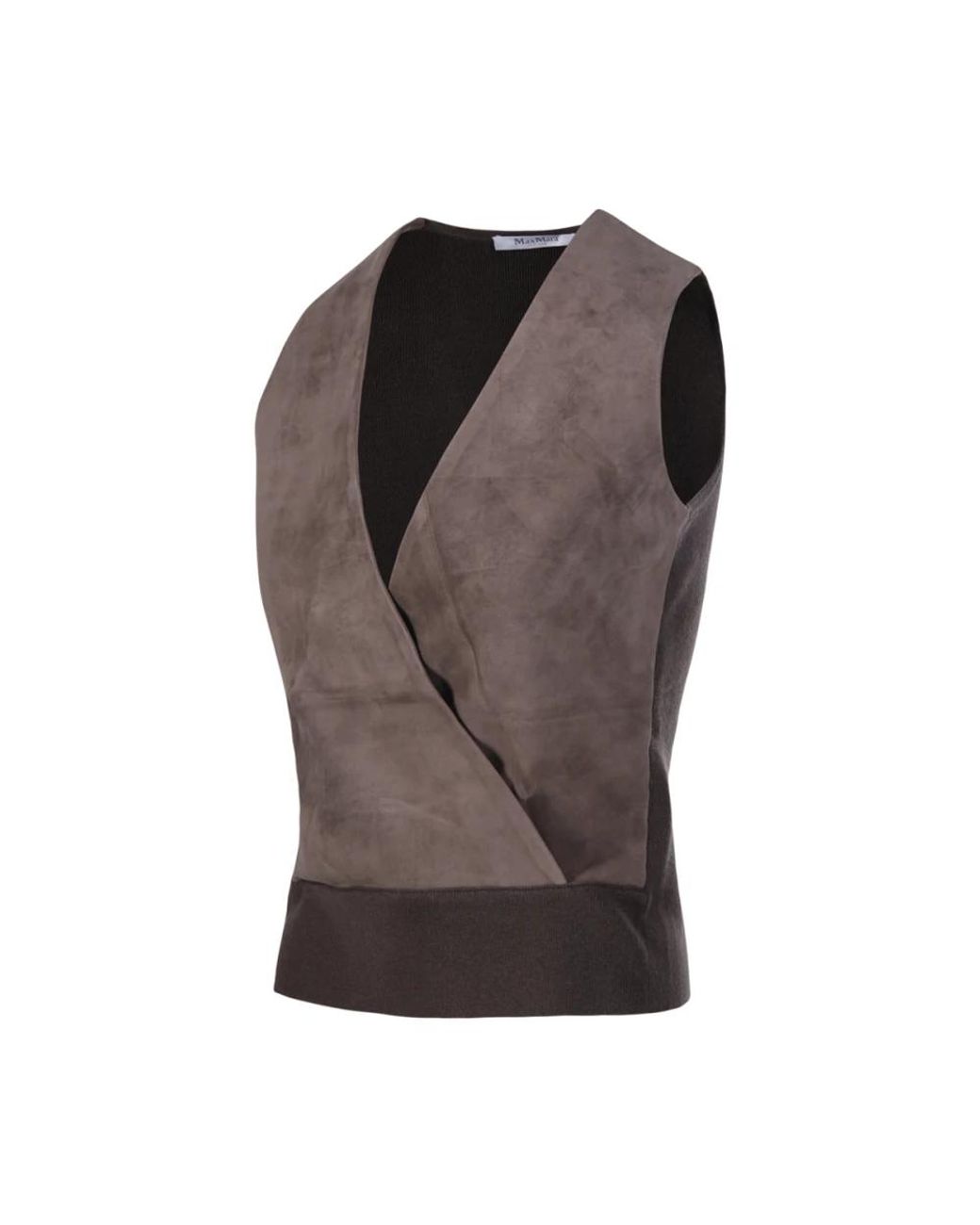 Vests Max Mara de color Brown