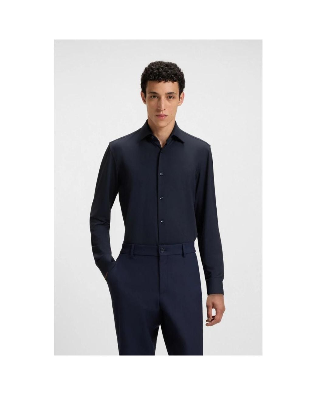 HUGO Blue Casual Shirts for men