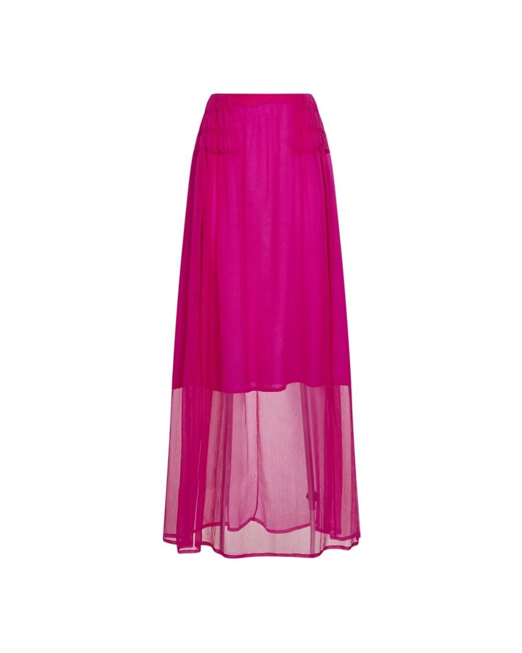 Dries Van Noten Pink Maxi Skirts