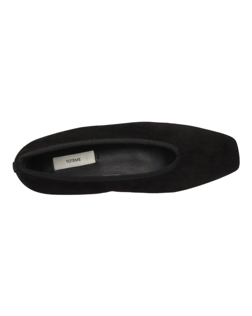 Totême Black Ballerina Shoes