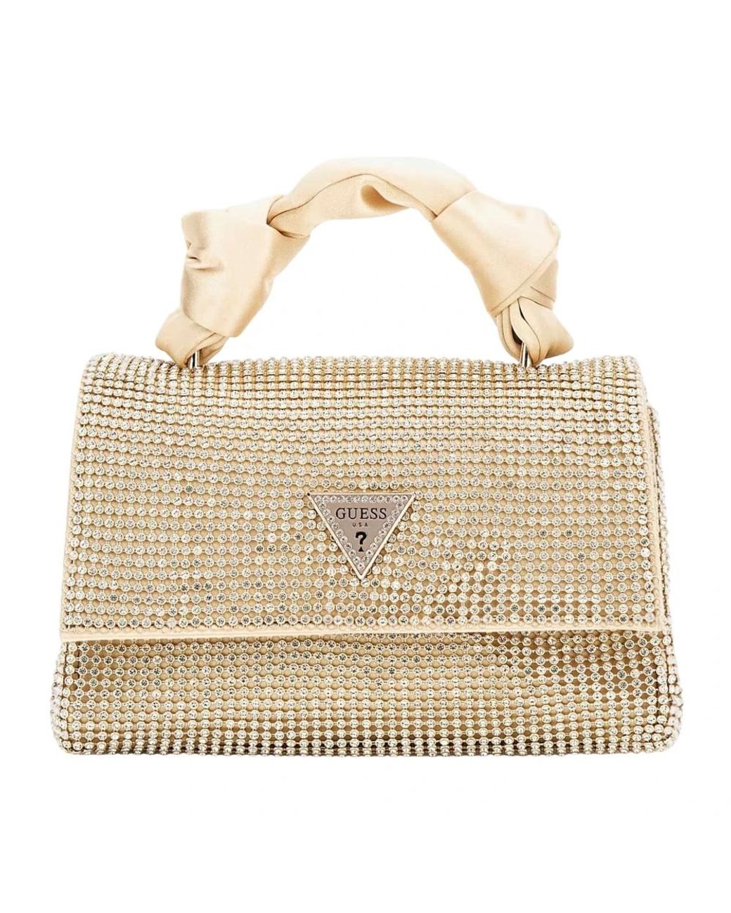 Guess Metallic Mini-Handtasche Lua Strass