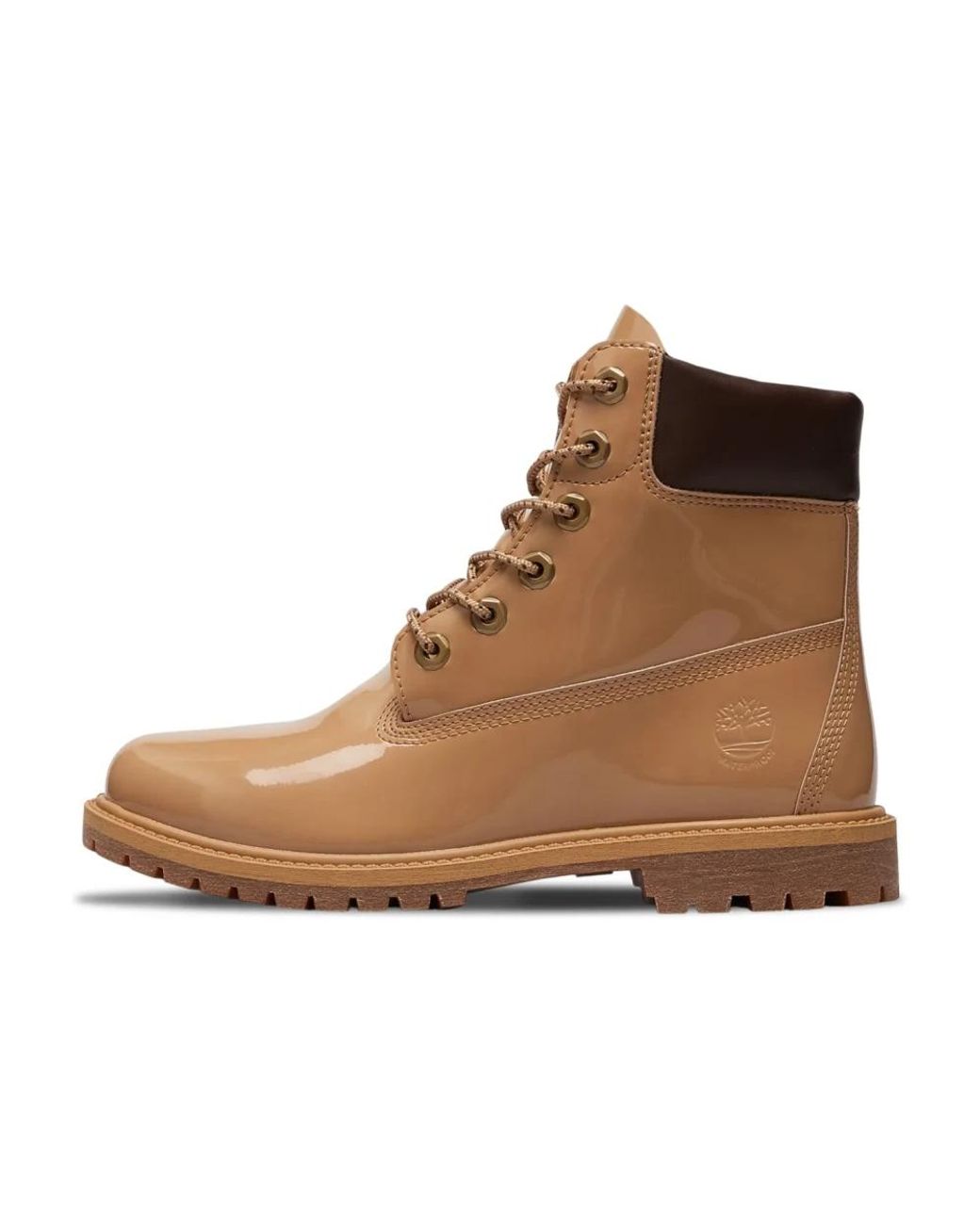 Timberland Brown Lace-Up Boots