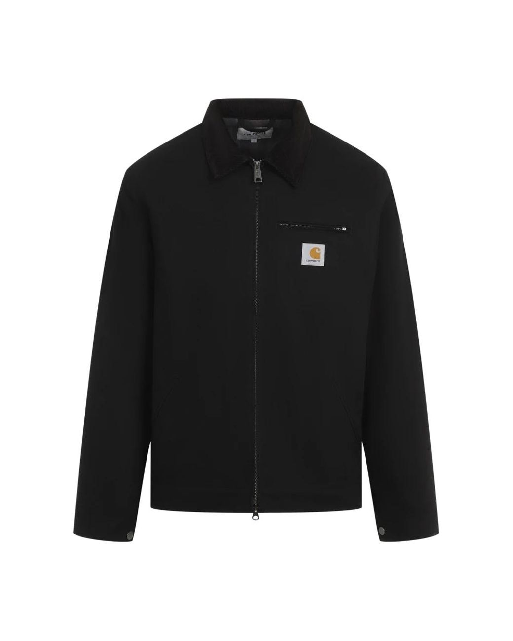 Carhartt Jassen ,Zwart ,Katoen Zwarte Jas Aw 25 Stijlvol in het Black voor heren