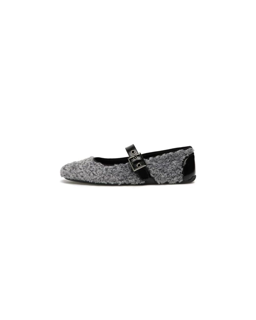 Candice Cooper Black Ballerina Shoes