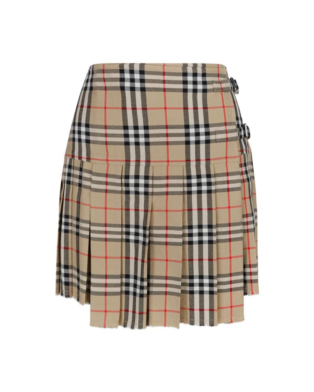 Burberry Natural Short Skirts