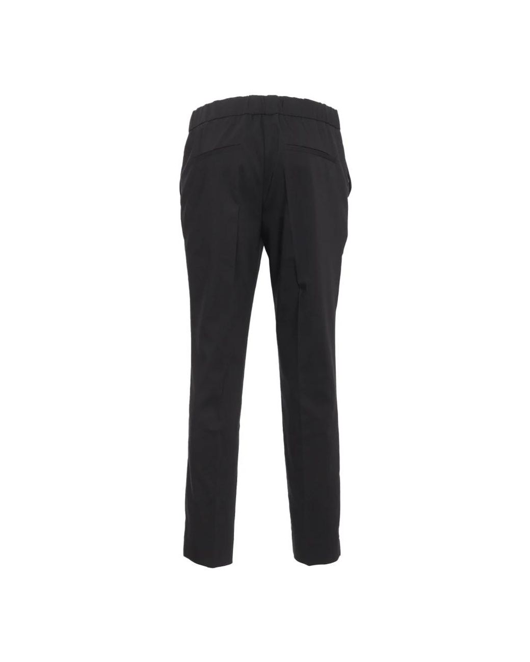 Clips Black Slim-Fit Trousers