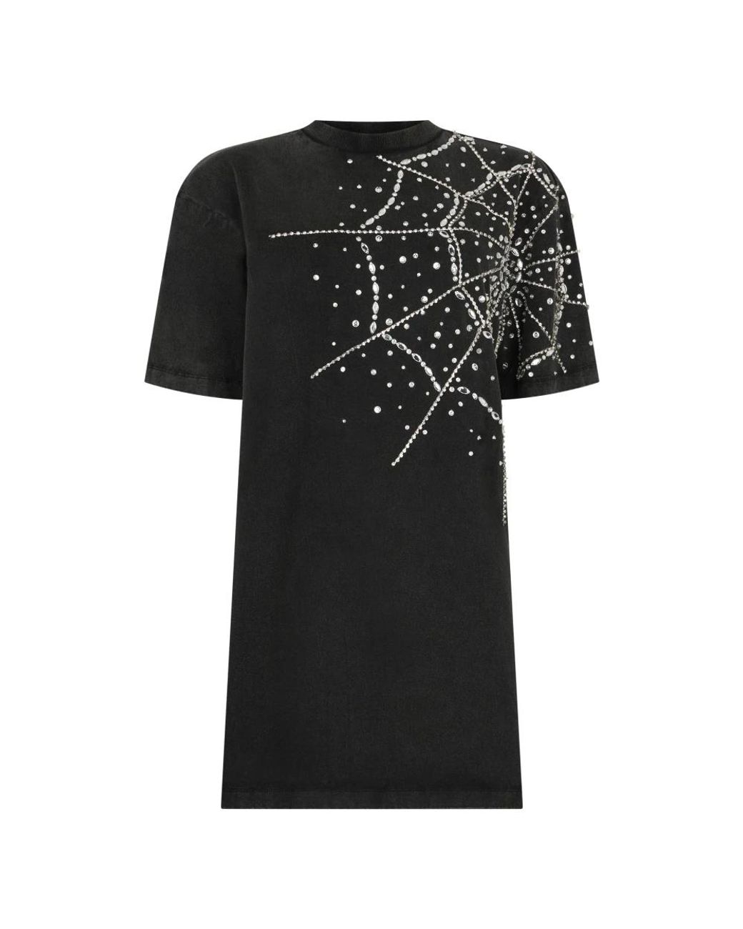 Philipp Plein Black Short Dresses