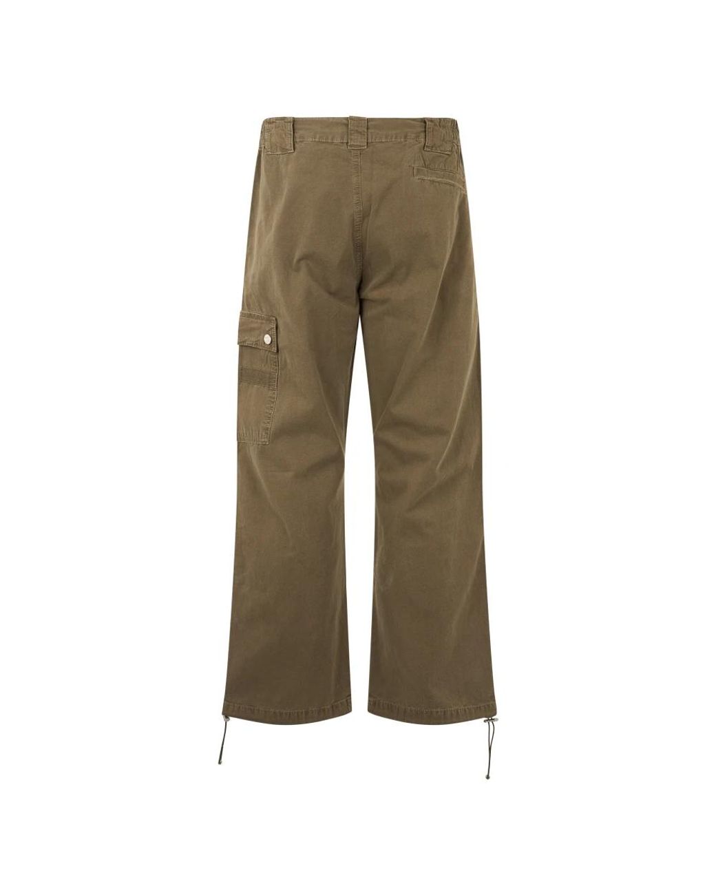 Moschino Green Wide Trousers for men