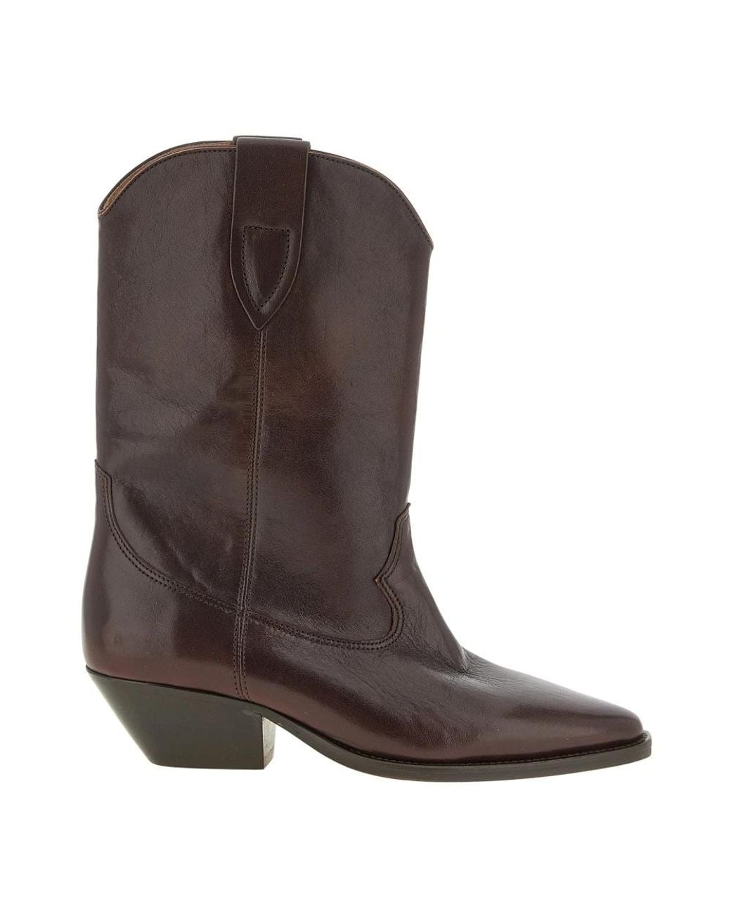 Isabel Marant Brown Cowboy & Biker Boots
