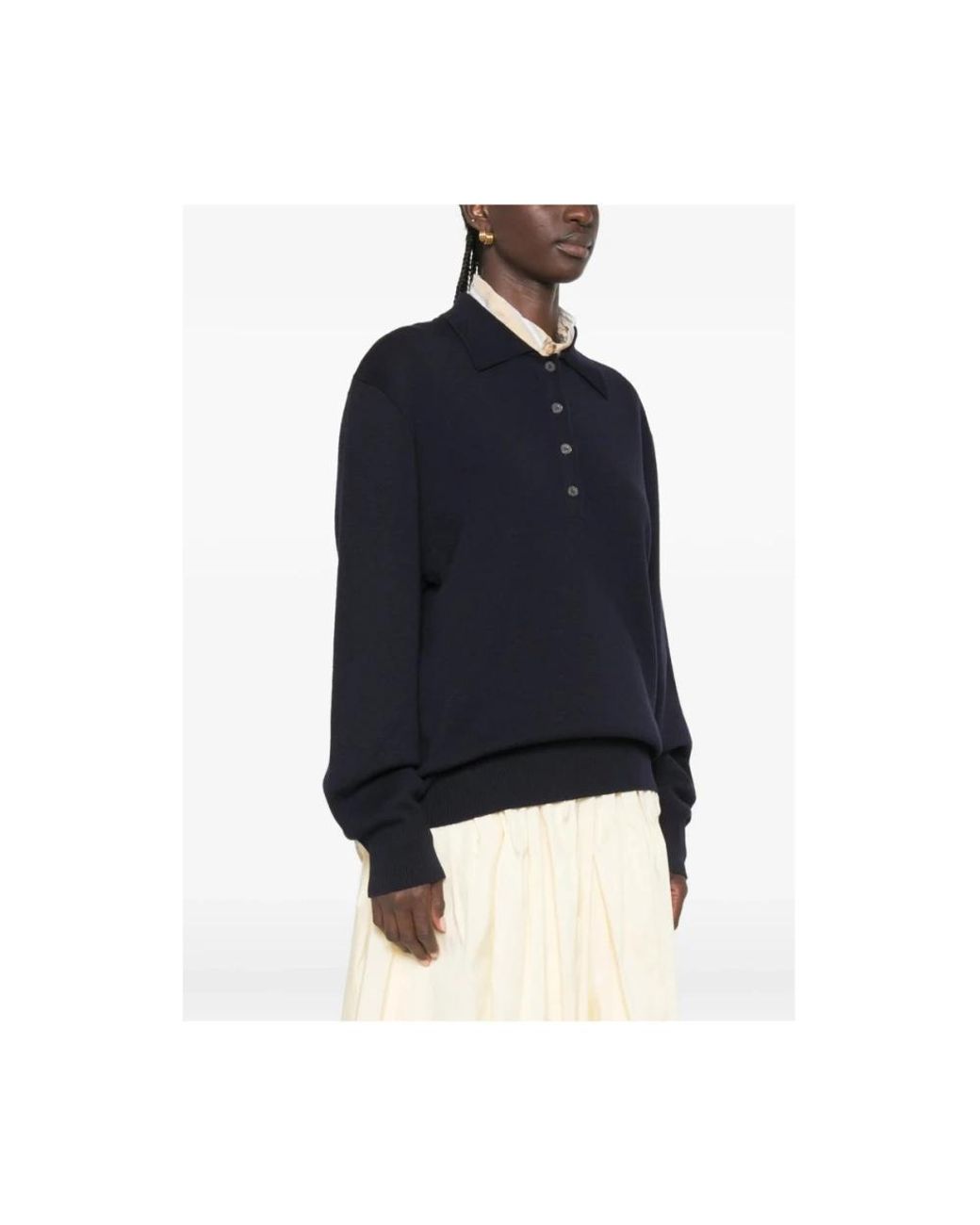 Rohe Black Round-Neck Knitwear