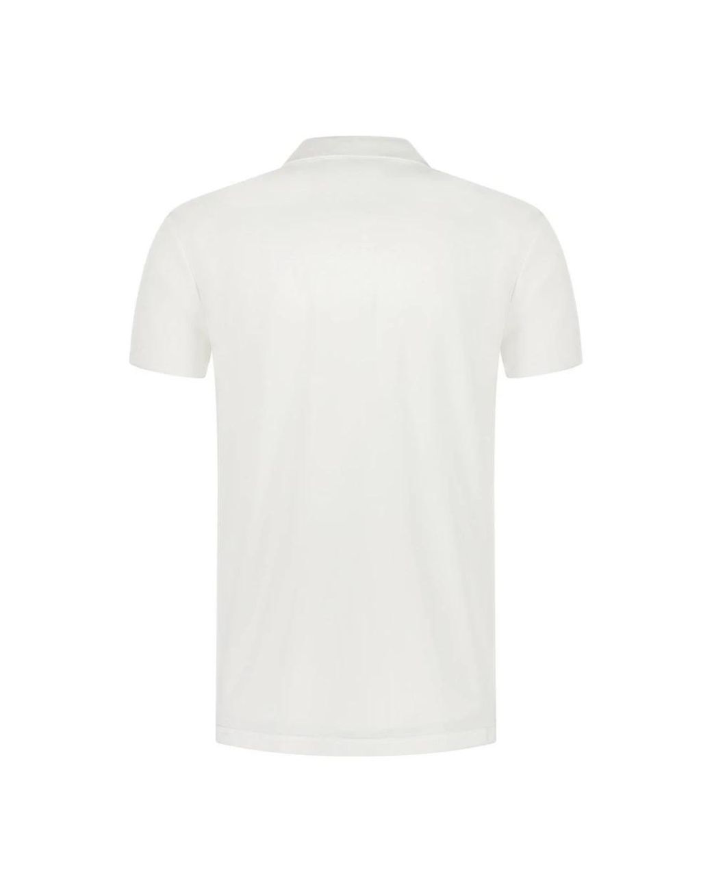 Peuterey Tops ,Wit ,Katoen T-Shirt Met Korte Mouwen En Ronde Hals in het White voor heren