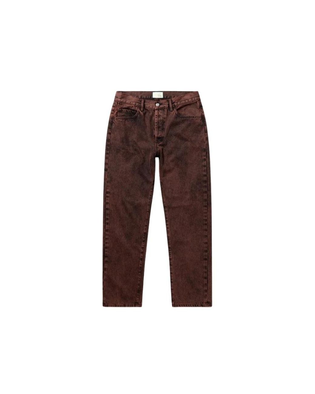 Aries Brown Straight Fit Jeans for men