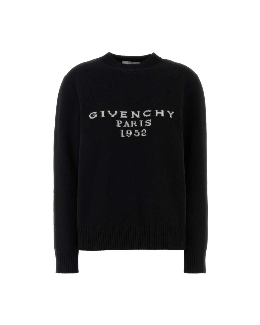 Givenchy Black Round-Neck Knitwear