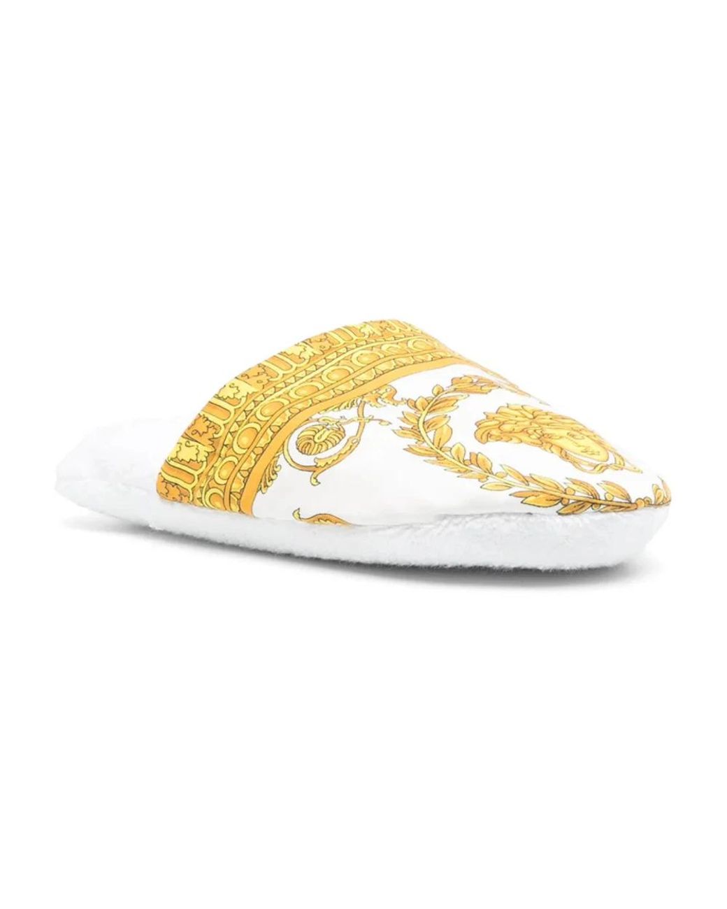 Versace Yellow Cotton Sandals