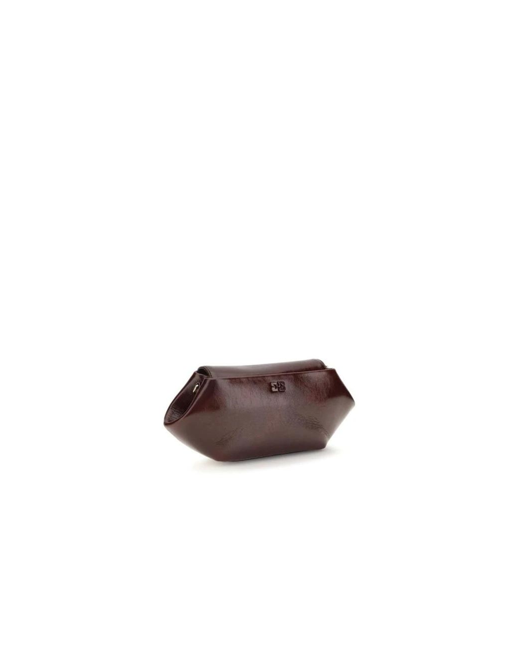 Ganni Brown Shoulder Bags