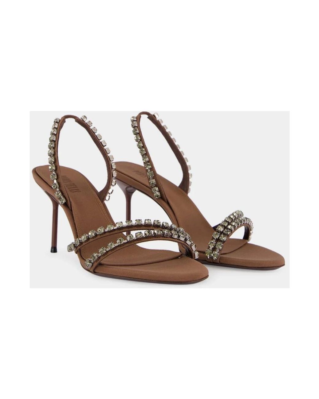 Paris Texas Brown High Heel Sandals