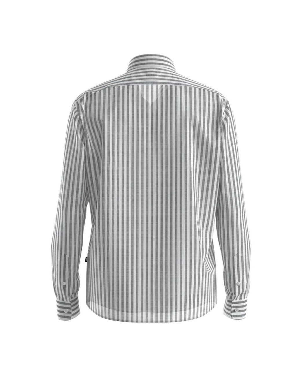 Boss Gray Casual Shirts for men