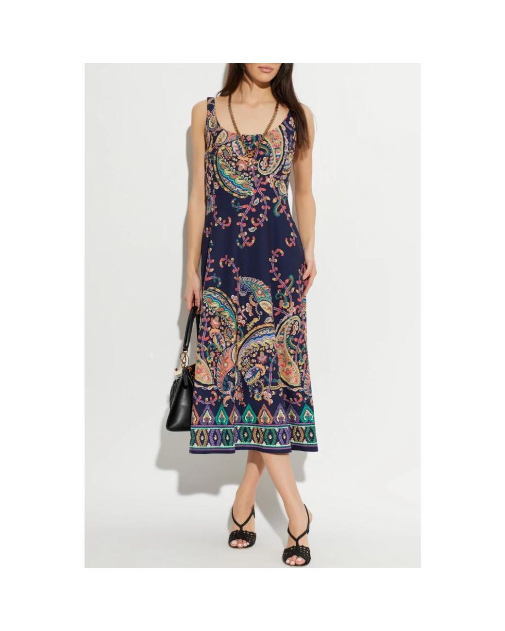 Etro Blue Midi Dresses
