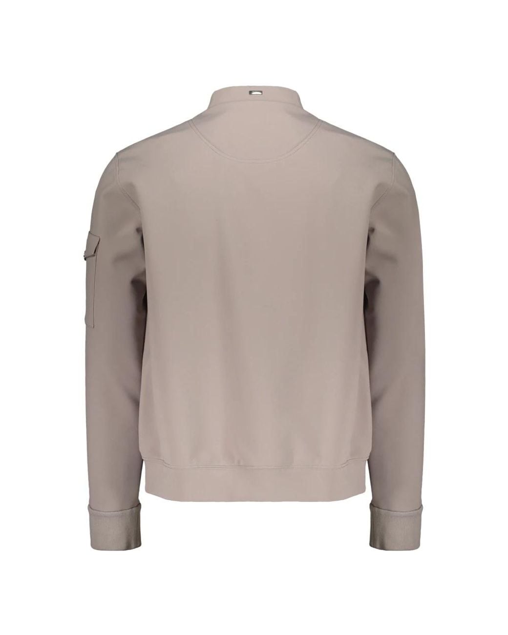 Herno Jassen ,Grijs ,Polyester Bomberjack Met Rits in het Brown voor heren