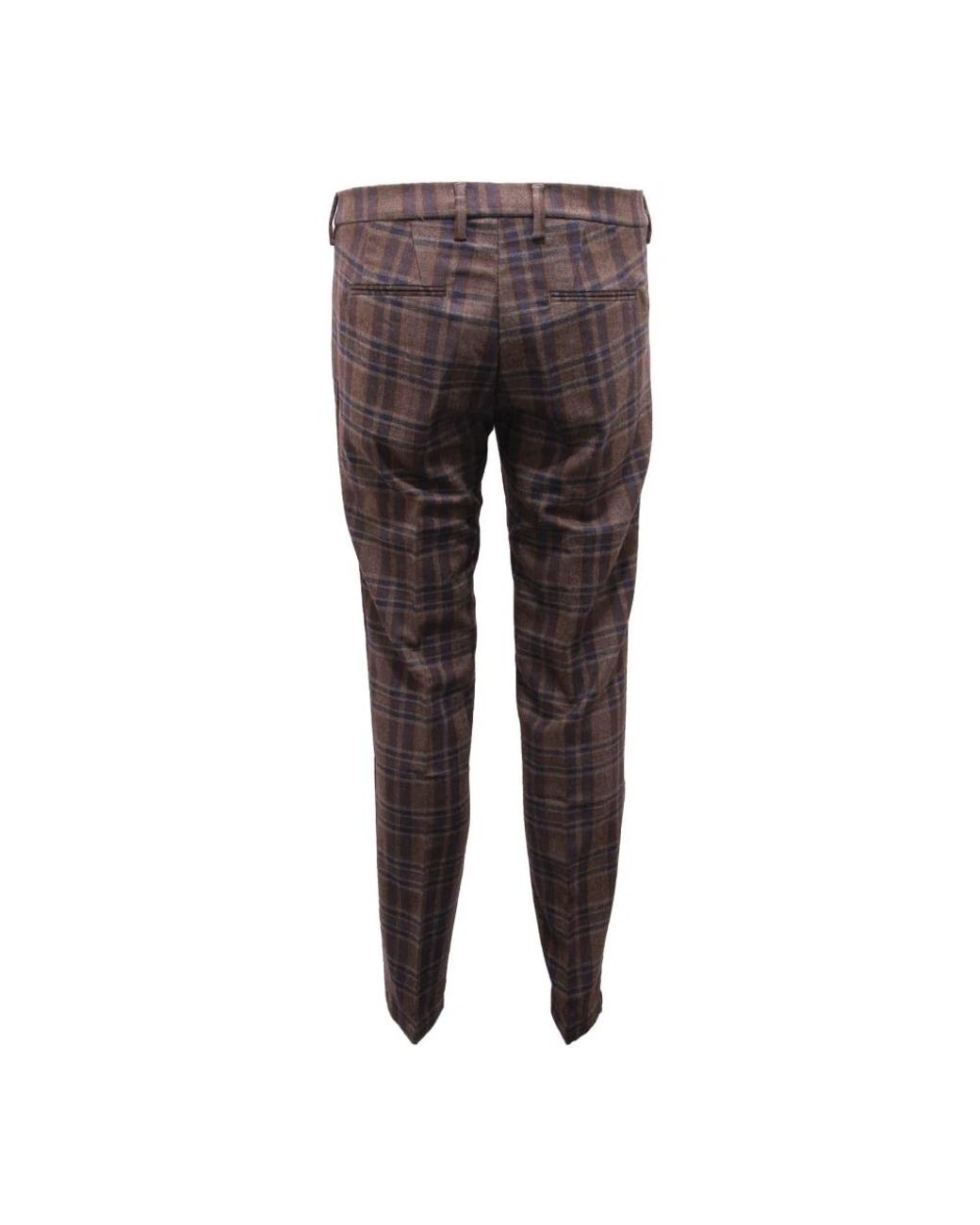 Michael Coal Gray Slim-Fit Trousers for men