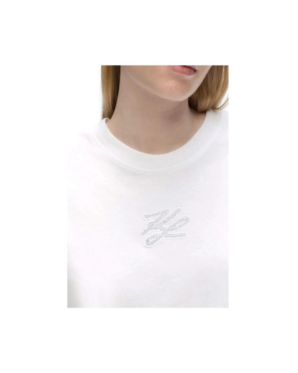 Karl Lagerfeld White T-Shirts