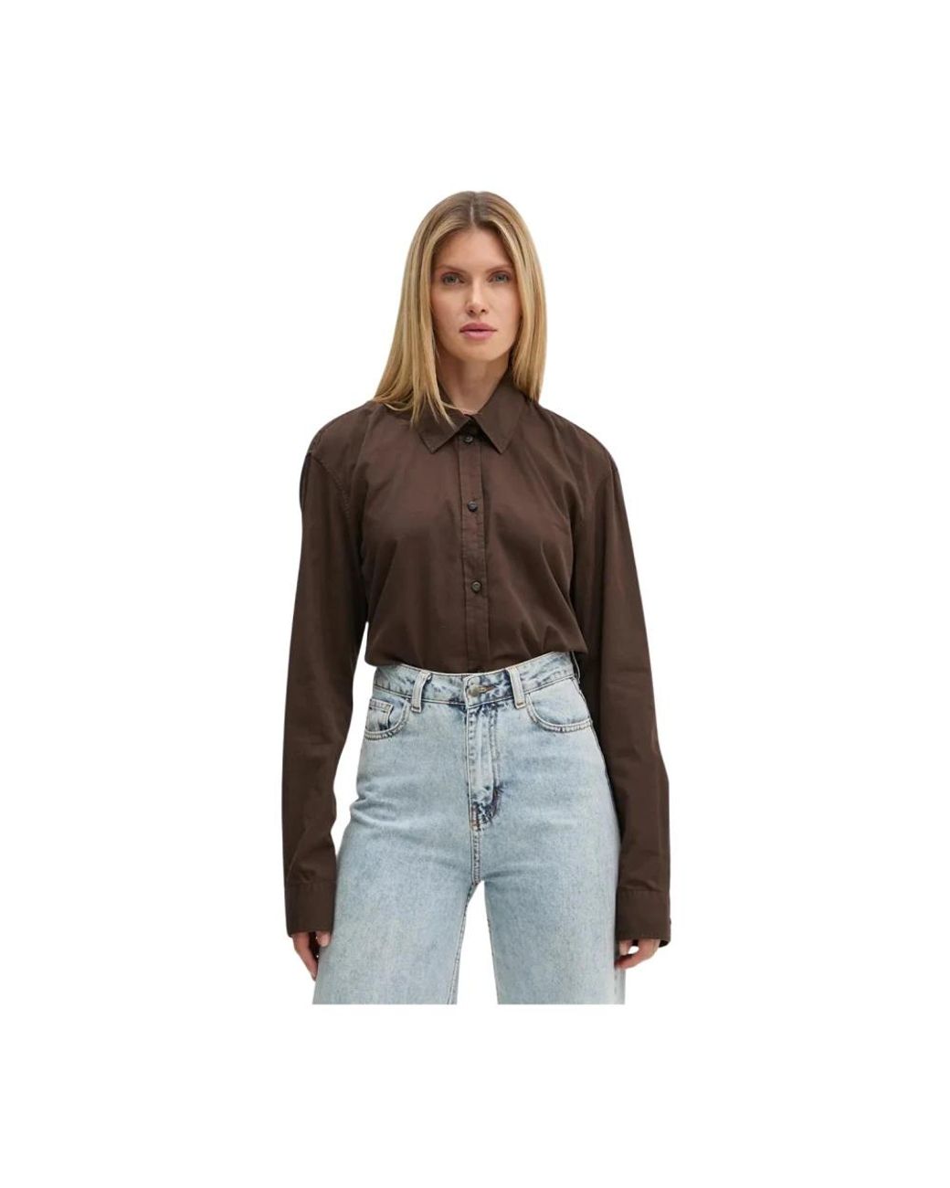 Won Hundred Brown Hemd
