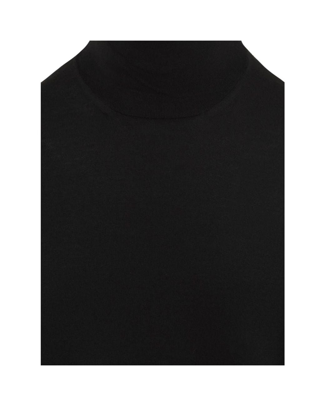 Malo Black Turtlenecks for men