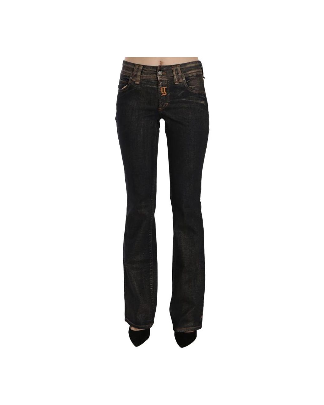 John Galliano Black Flare Jeans