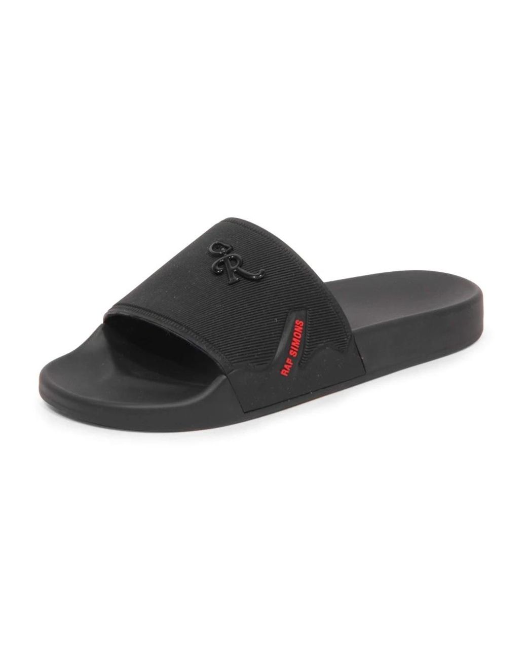 Sliders Raf Simons de hombre de color Black