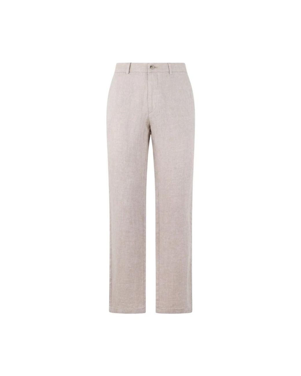 Brooks Brothers Gray Straight Trousers for men